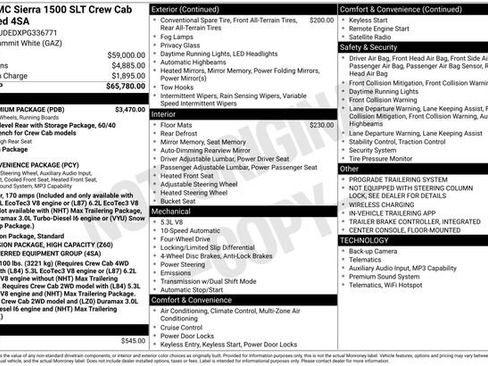 Certified 2023 GMC Sierra 1500 SLT w/ SLT Premium Package AWD/4WD image 4