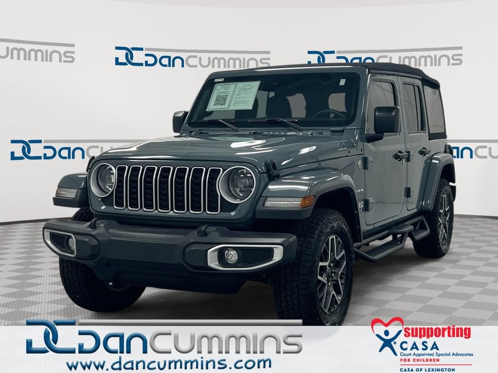Used 2024 Jeep Wrangler Unlimited Sahara AWD/4WD image 1