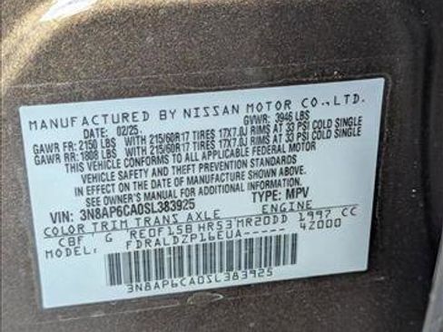 New 2025 Nissan Kicks SV image 16