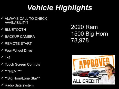 Used 2020 RAM 1500 Big Horn AWD/4WD image 9