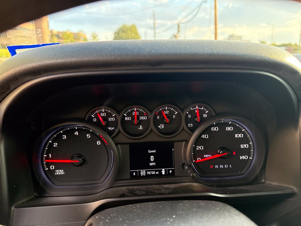 Used 2021 Chevrolet Silverado 1500 Custom Trail Boss w/ LPO, Dark Essentials Package AWD/4WD image 16