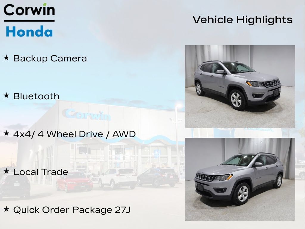 Used 2018 Jeep Compass Latitude AWD/4WD image 11