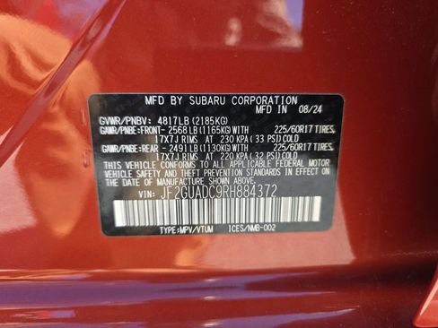 Used 2024 Subaru Crosstrek 2.0i Premium AWD/4WD image 26