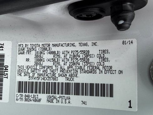 Used 2014 Toyota Tundra Limited w/ Limited Premium Package AWD/4WD image 40