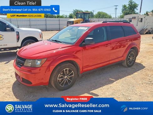 Used 2018 Dodge Journey SE w/ Blacktop Package FWD image 1