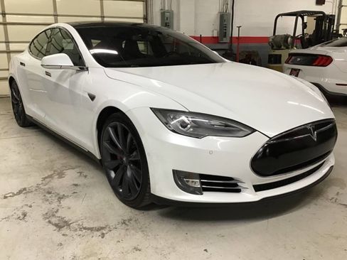 Used 2014 Tesla Model S P85D AWD/4WD image 3
