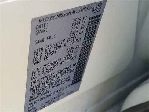 Used 2022 Nissan Pathfinder SV image 29