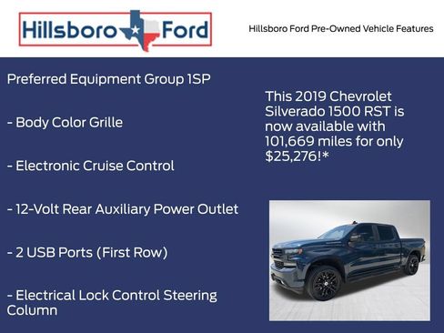 Used 2019 Chevrolet Silverado 1500 RST w/ All-Star Edition RWD image 13