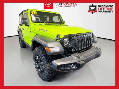 Used 2021 Jeep Wrangler Willys image 1