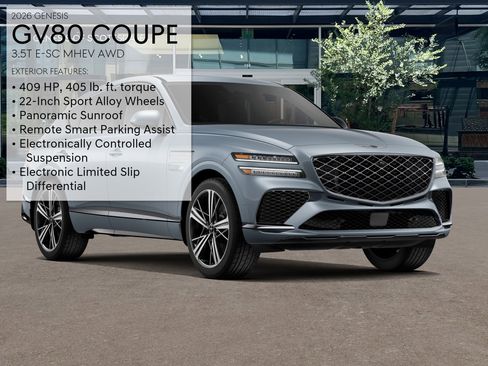 New 2026 Genesis GV80 3.5T e-SC image 3