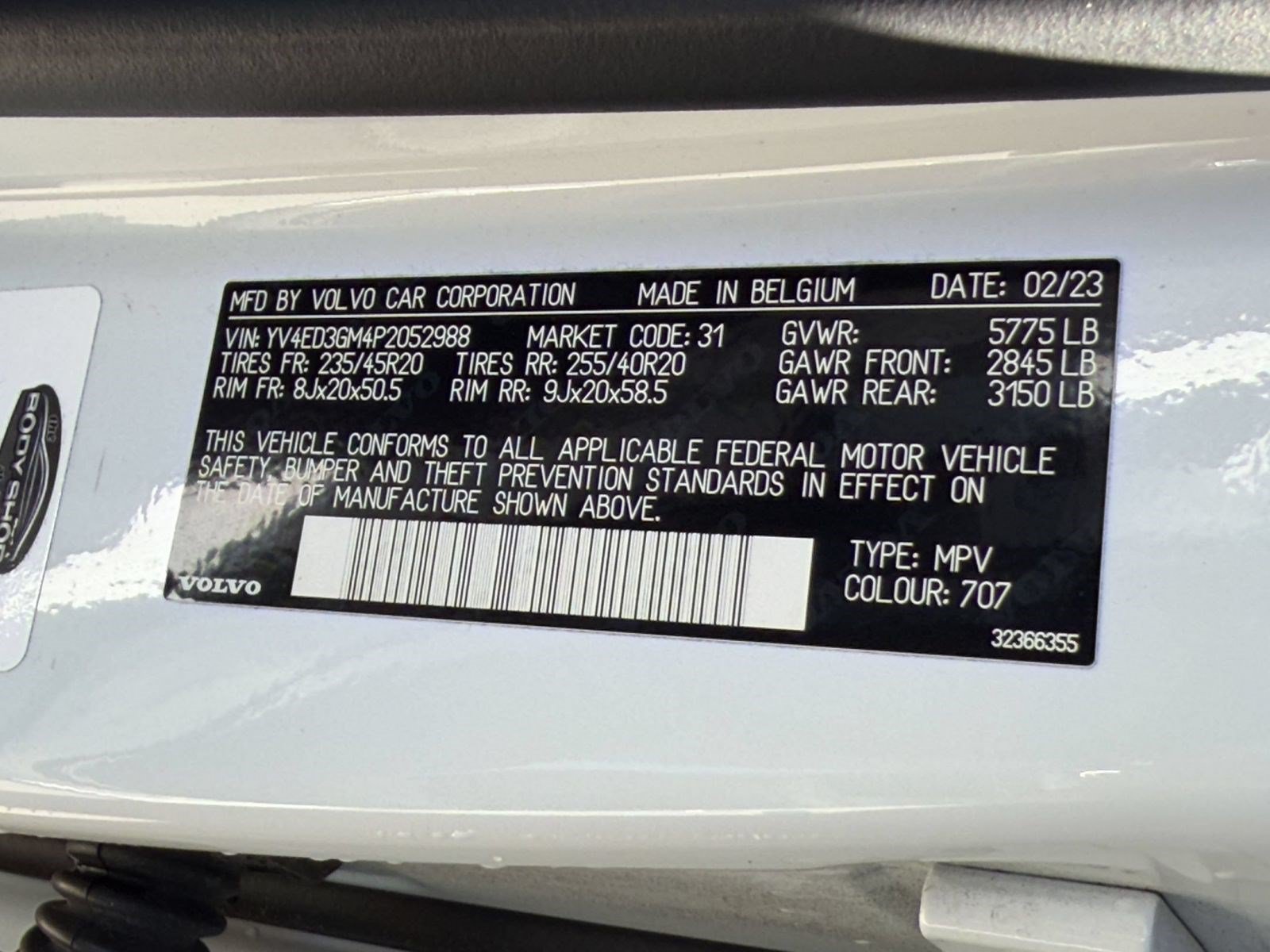 Certified 2023 Volvo C40 P8 Recharge Ultimate AWD/4WD image 26