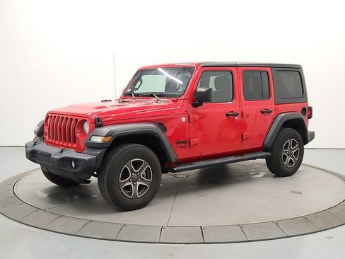 Used 2021 Jeep Wrangler Unlimited Sport AWD/4WD image 3