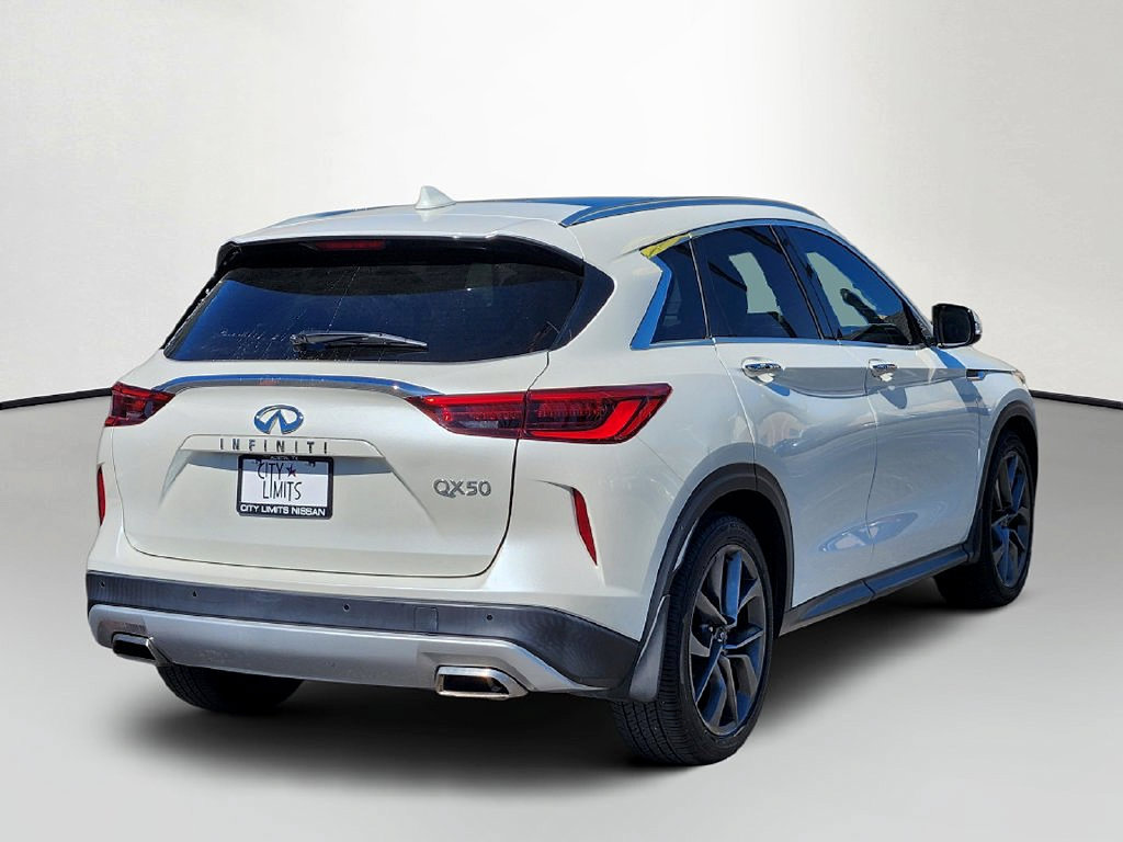 Used 2021 INFINITI QX50 Autograph w/ Premium White Leather Package FWD image 7