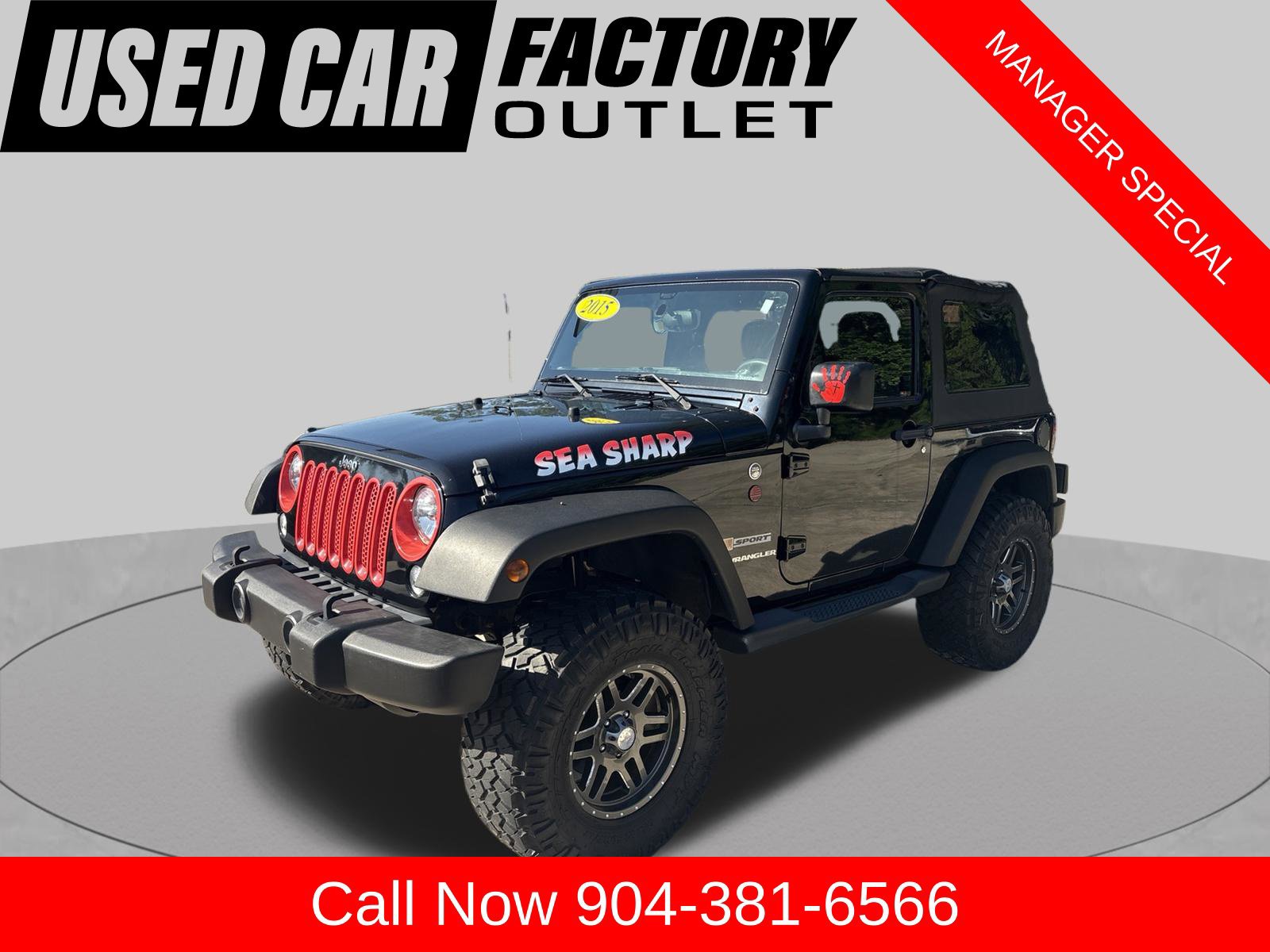 Used 2015 Jeep Wrangler Sport AWD/4WD image 3