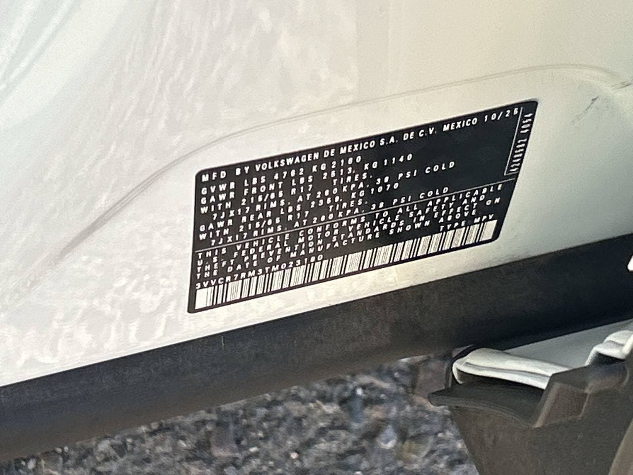 Certified 2026 Volkswagen Tiguan S FWD image 29
