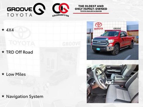 Used 2016 Toyota Tundra SR5 w/ TRD Off Road Package AWD/4WD image 4