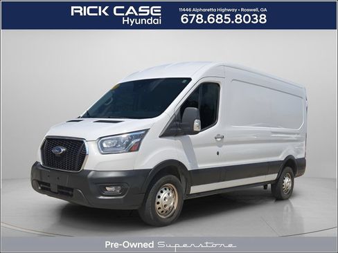 Used 2023 Ford Transit 250 Medium Roof w/ Upfitter Package RWD image 1