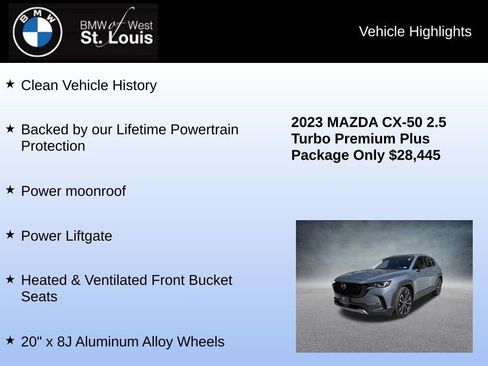 Used 2023 MAZDA CX-50 2.5 Turbo w/ Premium Plus Pkg image 8