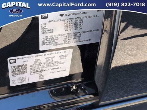 Used 2022 Chevrolet Silverado 1500 Custom image 38