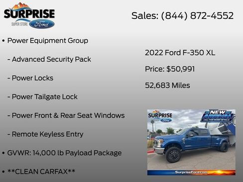 Used 2022 Ford F350 XL w/ STX Appearance Package AWD/4WD image 13