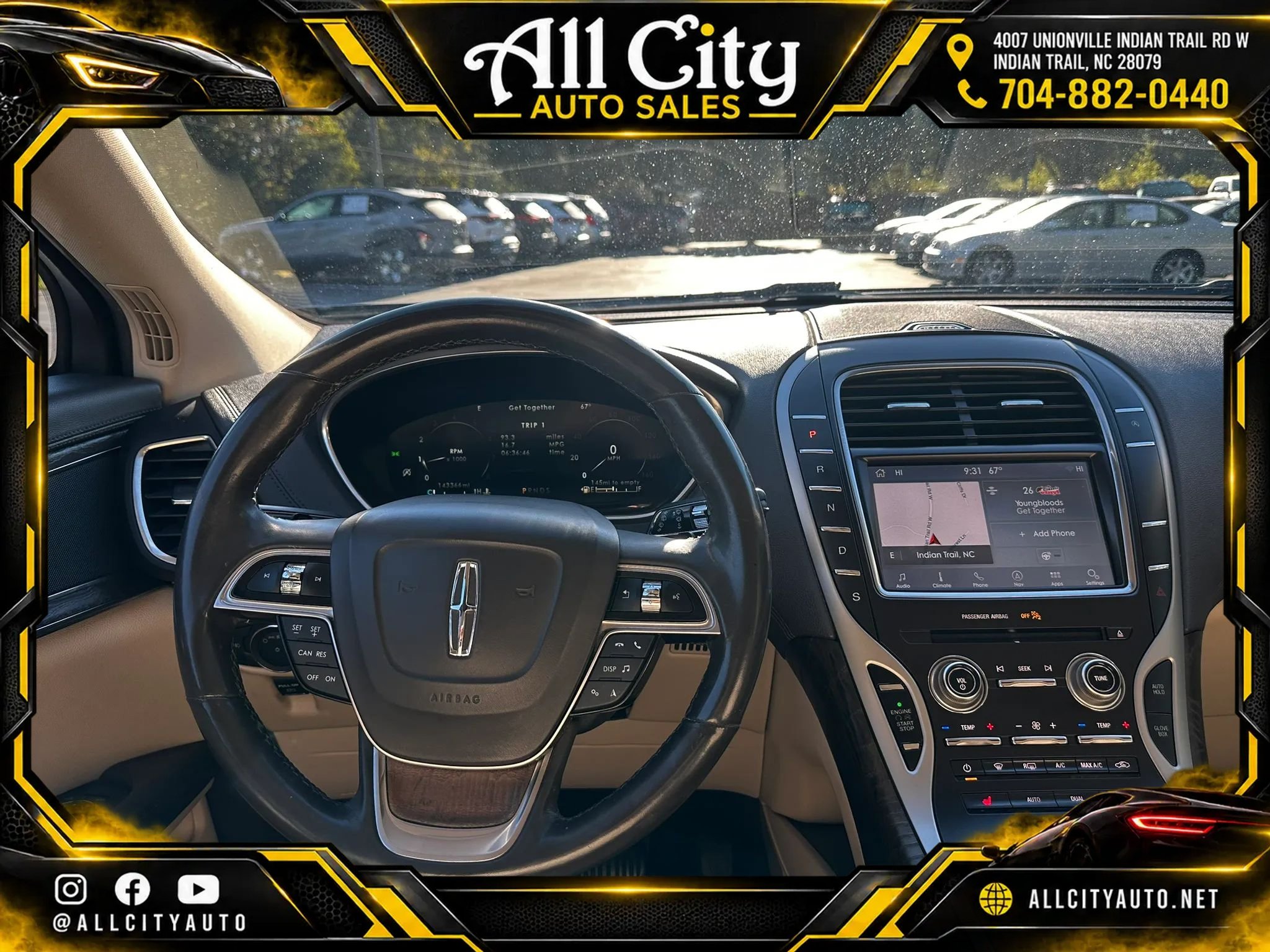 Used 2019 Lincoln Nautilus Select AWD/4WD image 21