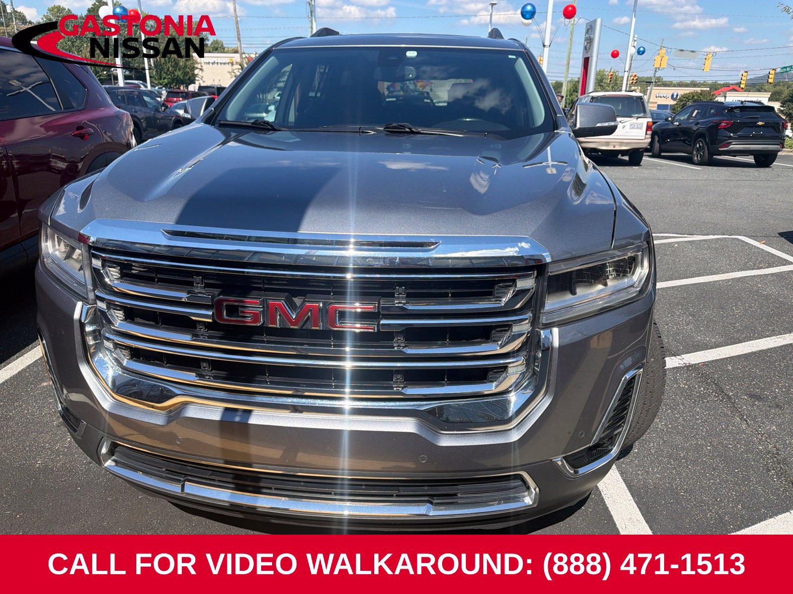 Used 2021 GMC Acadia SLT FWD image 3