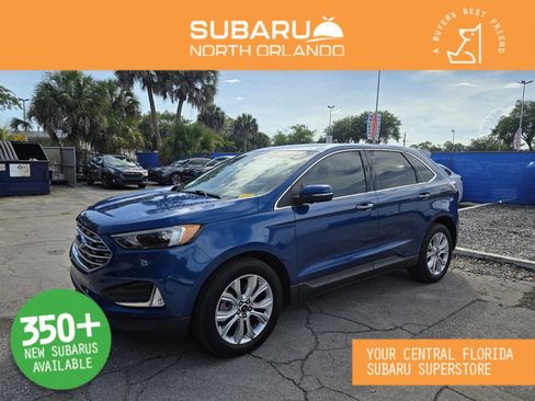 Used 2023 Ford Edge Titanium w/ Cargo Accessory Package AWD/4WD image 1