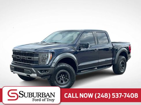 Used 2023 Ford F150 Raptor w/ Blue Interior Package AWD/4WD image 1