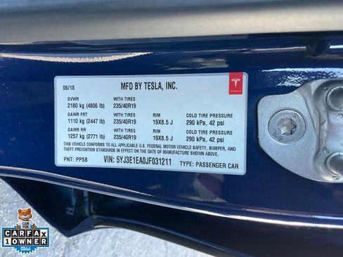 Used 2018 Tesla Model 3 Long Range RWD image 21