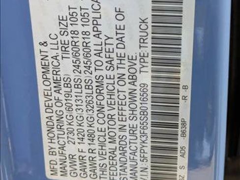 Certified 2025 Honda Ridgeline TrailSport image 26