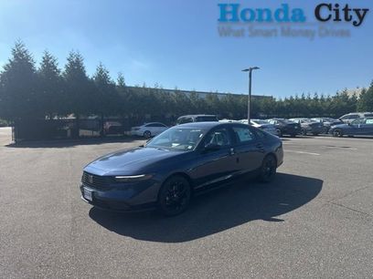 New 2025 Honda Accord SE