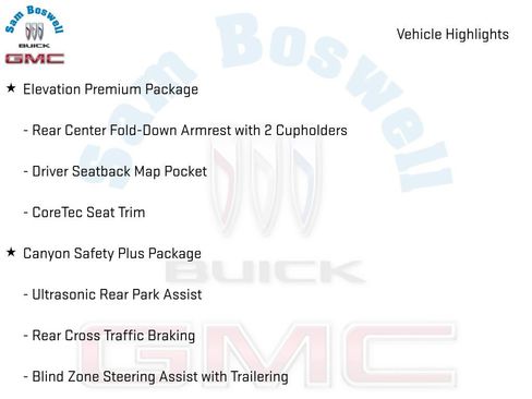 New 2026 GMC Canyon Elevation w/ Convenience Package RWD image 13
