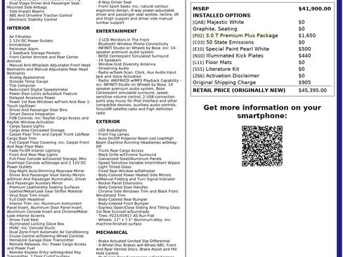 Used 2016 INFINITI Q50 3.0t Premium w/ 3.0T Premium Plus Package image 2