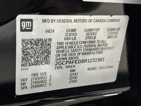 Used 2024 Chevrolet Silverado 1500 High Country w/ Technology Package RWD image 28