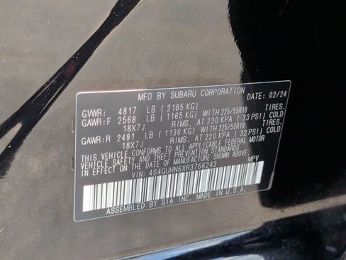 Used 2024 Subaru Crosstrek 2.5i Limited w/ Crosstrek Mirror Package AWD/4WD image 40