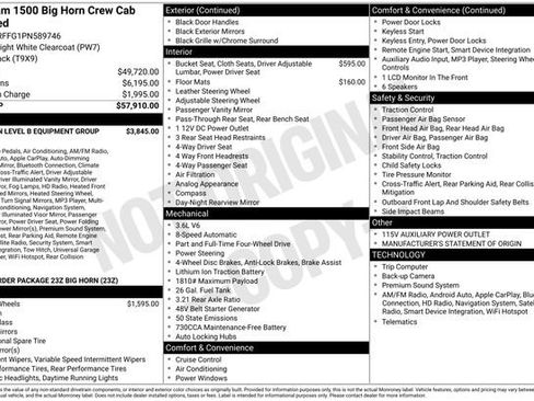 Used 2023 RAM 1500 Big Horn AWD/4WD image 49