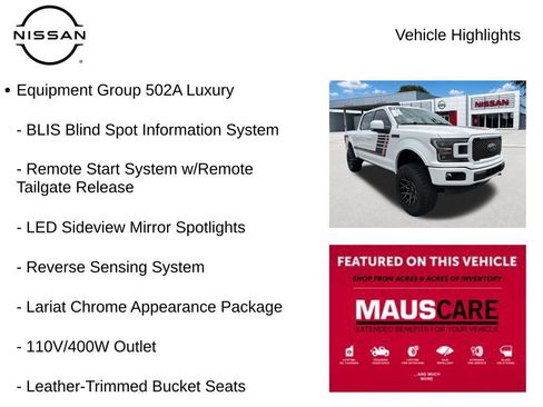 Used 2019 Ford F150 Lariat w/ Equipment Group 502A Luxury AWD/4WD image 8