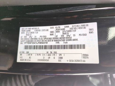 Used 2020 Ford F150 King Ranch w/ Equipment Group 601A Luxury image 27