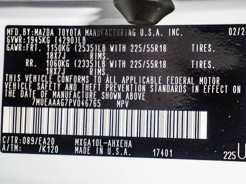 Certified 2023 Toyota Corolla Cross XLE w/ Black Badges Package (TMS) image 43