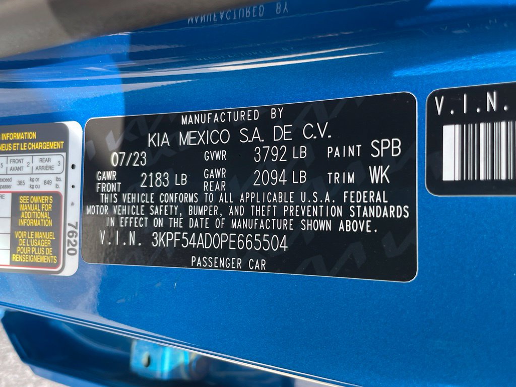 Certified 2023 Kia Forte GT-Line FWD image 35