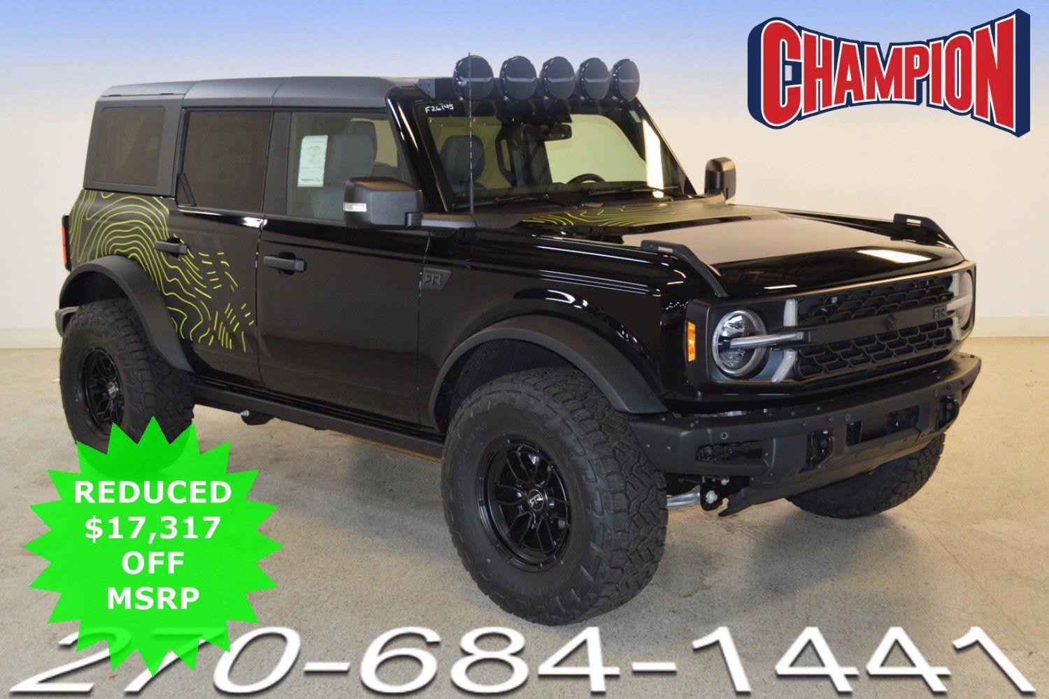 New 2025 Ford Bronco Badlands AWD/4WD image 1