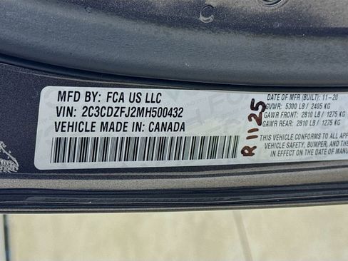 Certified 2021 Dodge Challenger R/T Scat Pack w/ Shaker Package image 27