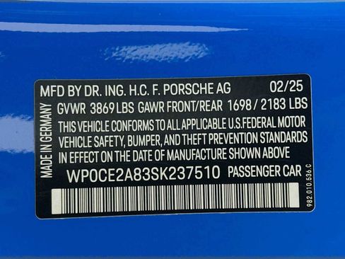 Used 2025 Porsche 718 Boxster Spyder RS image 30