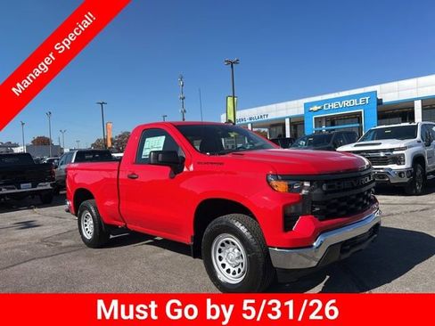 New 2026 Chevrolet Silverado 1500 W/T w/ WT Value Package AWD/4WD image 1