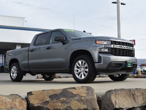 Certified 2022 Chevrolet Silverado 1500 Custom w/ LPO, Dark Essentials Package image 3