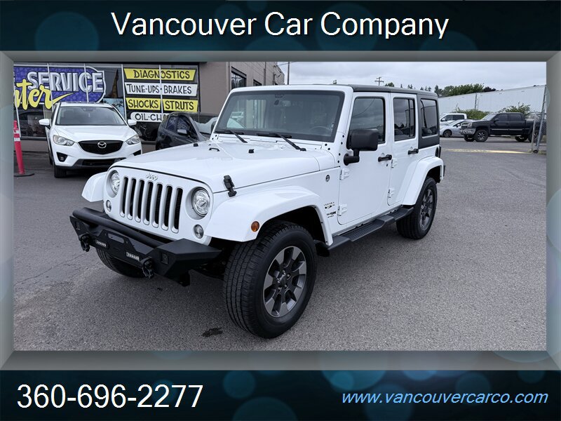 Used 2018 Jeep Wrangler Unlimited Sahara AWD/4WD image 2