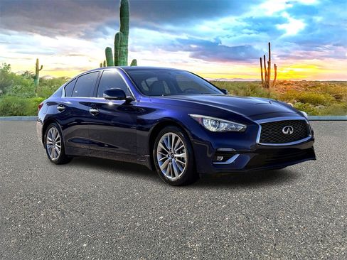 Used 2023 INFINITI Q50 Luxe w/ Cargo Package image 2