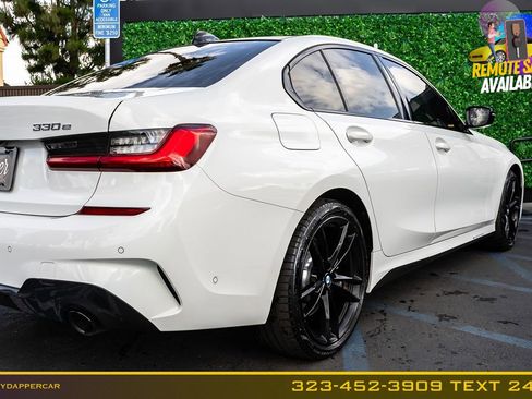 Used 2021 BMW 330e w/ M Sport Package RWD image 7