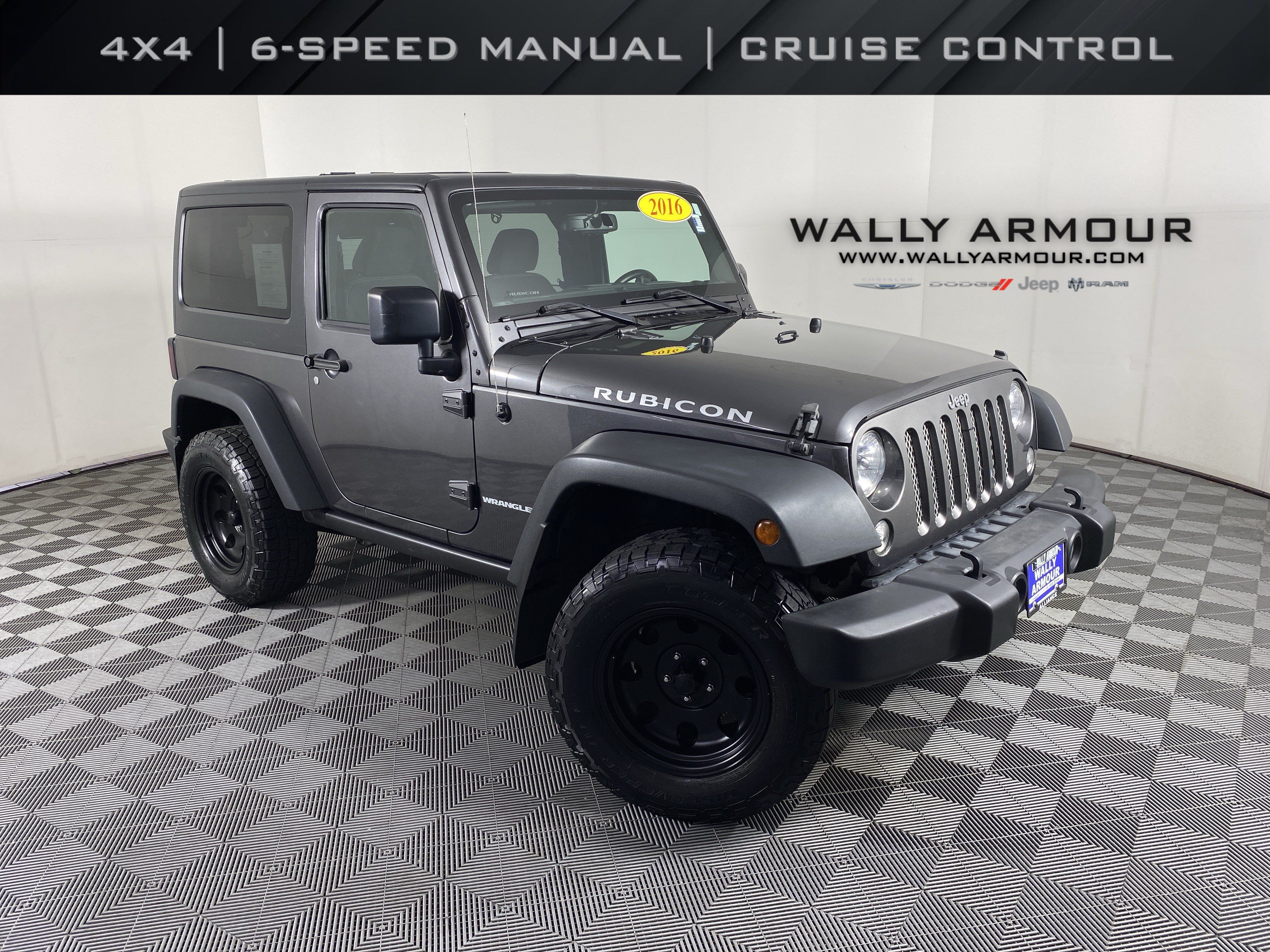 Used 2016 Jeep Wrangler Rubicon w/ Dual Top Group AWD/4WD image 1