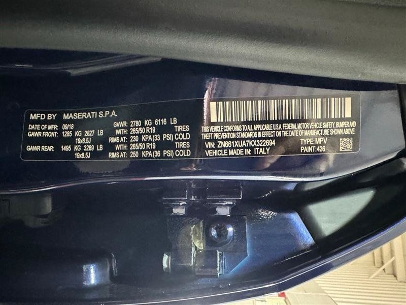 Used 2019 Maserati Levante AWD/4WD image 25